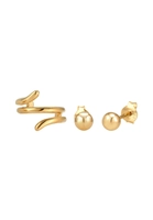 Elli Ohrring-Set Earcuff 308321419 (Set 3 tlg)