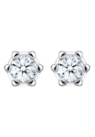 Diamore Paar Ohrstecker Basic Ohrstecker Diamant 012 ct 925 Silber