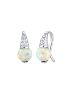 Elli Paar Ohrhänger Opal Swarovski Kristalle 925 Sterling Silber