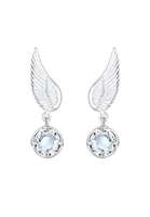 Elli Paar Ohrhänger Earclimber Flügel Swarovski Kristalle 925 Silber