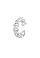 Elli Single-Ohrhaken Earcuff Ohrklemme Geflochten Braided 925er Silber