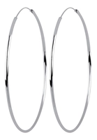 Elli Ohrringe Creolen Basic Trend Zeitlos 925 Sterling Silber, silber, 99