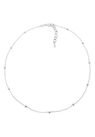 Elli Collierkettchen Choker Kugelkette ohne Anhänger 925 Silber