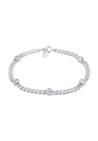 Elli Armband Panzerkette Basic Swarovski Kristalle 925 Silber