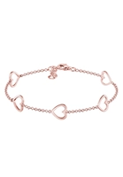 Elli Armband Herz Liebe Cut-Out Basic Trend Romantik 925 Silber