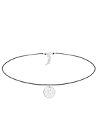 Elli Collierkettchen Choker Ornament Trend Band 925 Silber