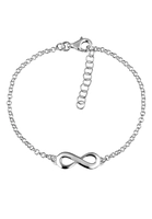 Nenalina Armband Infinity Symbol Unendlichkeits-Zeichen 925 Silber