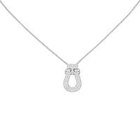 sigo Collier 925 Sterling Silber 64 Zirkonia 45 cm Silberkette Karabiner