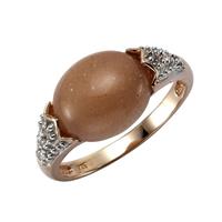Zeeme Ring »925/- Sterling Silber Mondstein«