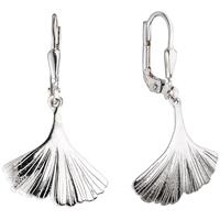 sigo Boutons Gingko Ginko 925 Sterling Silber rhodiniert Ohrringe Ohrhänger