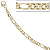 sigo Figaroarmband 585 Gold Gelbgold 18,7 cm Armband Goldarmband Karabiner