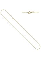 Jobo Goldkette, Ankerkette 585 Gold 36 cm 1,2 mm