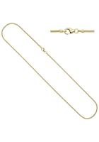 Jobo Goldkette, Schlangenkette 585 Gold 50 cm 1,4 mm