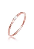 Elli Fingerring »Liebe Zart Edel Geo Topas 750 Roségold«