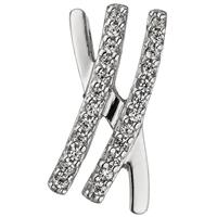 sigo Anhänger 925 Sterling Silber 24 Zirkonia Silberanhänger