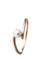 Heideman Perlenring »Ring 411 Rose« (1-tlg), Perlenring mit echter Süßwasserperle