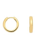 Adelia´s Paar Creolen »Gold 14 k (585) Ohrringe - Creolen«, 14 k 585 Gelbgold Ø 1.5 cm