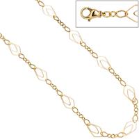 sigo Halskette Kette 925 Sterling Silber gold vergoldet 80 cm Karabiner