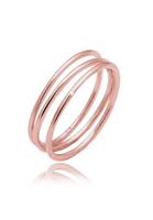 Elli Ring »Wickelring Filigran Blogger Trend 925 Silber rosé«