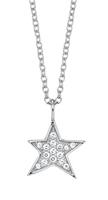 Engelsrufer Kette mit Anhänger »Little magic, KETTE STERN ZIRKONIA SILBER RHODINIERT, ERN-LILSTAR-ZI«, mit Zirkonia