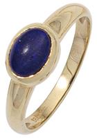 Jobo Goldring, 585 Gold mit Lapislazuli