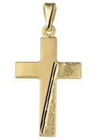 Jobo Kreuzanhänger »Kreuz«, 333 Gold