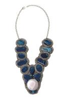 COLLEZIONE ALESSANDRO Statementkette »Agate«, mit Achaten