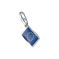 GIORGIO MARTELLO MILANO Charm-Einhänger »Flagge Europa«