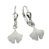 Vivance Ohrhänger »925/- Sterling Silber Ginkgo«