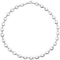 sigo Collier Halskette 925 Sterling Silber 196 Zirkonia 45 cm Kette Silberkette