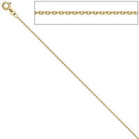 sigo Ankerkette 585 Gelbgold 1,6 mm 42 cm Gold Kette Halskette Goldkette Federring