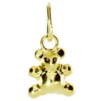 OSTSEE-SCHMUCK Kettenanhänger »Teddy Gold 333/000,« (1-tlg)