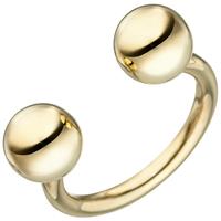 SIGO Damen Ring Kugel Kugeln 925 Sterling Silber gold vergoldet Kugelring offen