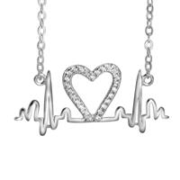 Schmuck-Elfe Collier »Love Puls« (inkl. Schmuckbox), 925 Silber