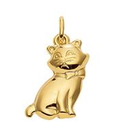 Adelia´s Kettenanhänger "585 Gold Anhänger Katze", Goldschmuck für Damen