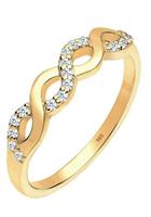 Diamore Diamantring »Infinity - Unendlichkeitsschleife, 0604640414«, mit Diamanten