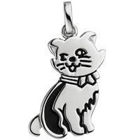 sigo Anhänger Katze 925 Sterling Silber