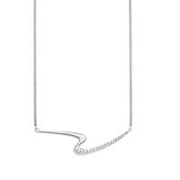 CAÏ Collier »925/- Sterling Silber rhodiniert Topas«