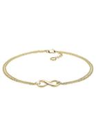 Elli Armband »Infinity Unendlichkeit Symbol 375 Gelbgold«