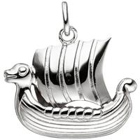 sigo Anhänger Wikingerboot 925 Sterling Silber Silberanhänger Wikinger