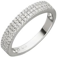 SIGO Damen Ring 925 Sterling Silber 69 Zirkonia Silberring