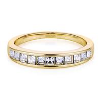 buckley london Ring »Messing goldfarben Kristall«