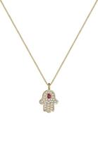 Elli Collierkettchen »Hamsa Hand Zirkonia 925 Sterling Silber«