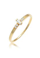 Diamore Diamantring »Verlobung Topas Diamant (0.04 ct) 585 Gelbgold«