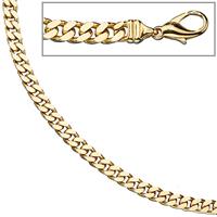 SIGO Panzerkette 585 Gelbgold massiv 5,5 mm 45 cm Gold Kette Halskette Goldkette