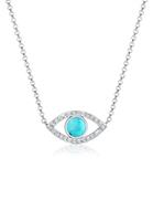 Elli Collierkettchen »Evil Eye Howlith Swarovski Kristalle 925 Silber«