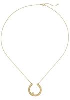 Jobo Collier, 750 Gold mit 1 Diamant 45 cm