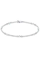 Elli Armband »Klassiker Elegant Swarovski Kristalle 925 Silber«