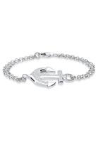 Elli Armband »Anker Zirkonia 925 Sterling Silber«