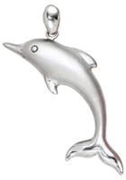 Jobo Kettenanhänger »Delfin«, 925 Silber